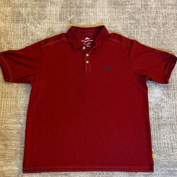 Tommy Bahama Other - Tommy Bahama Burgundy Polo. Men’s Large. Excellent condition